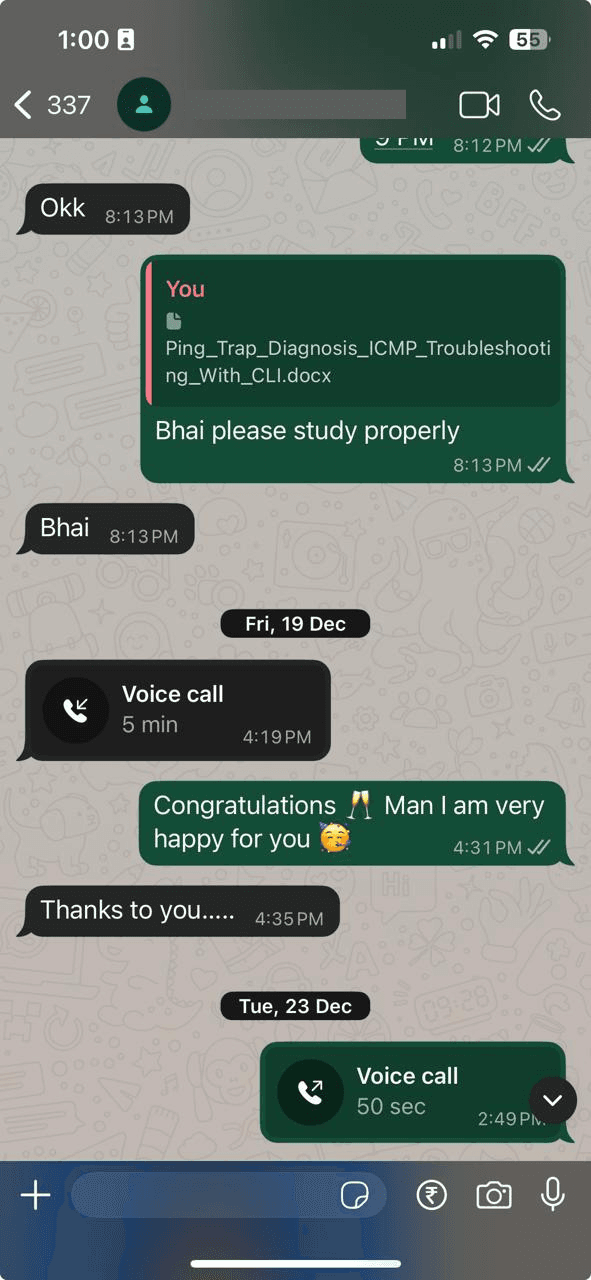 Customer review