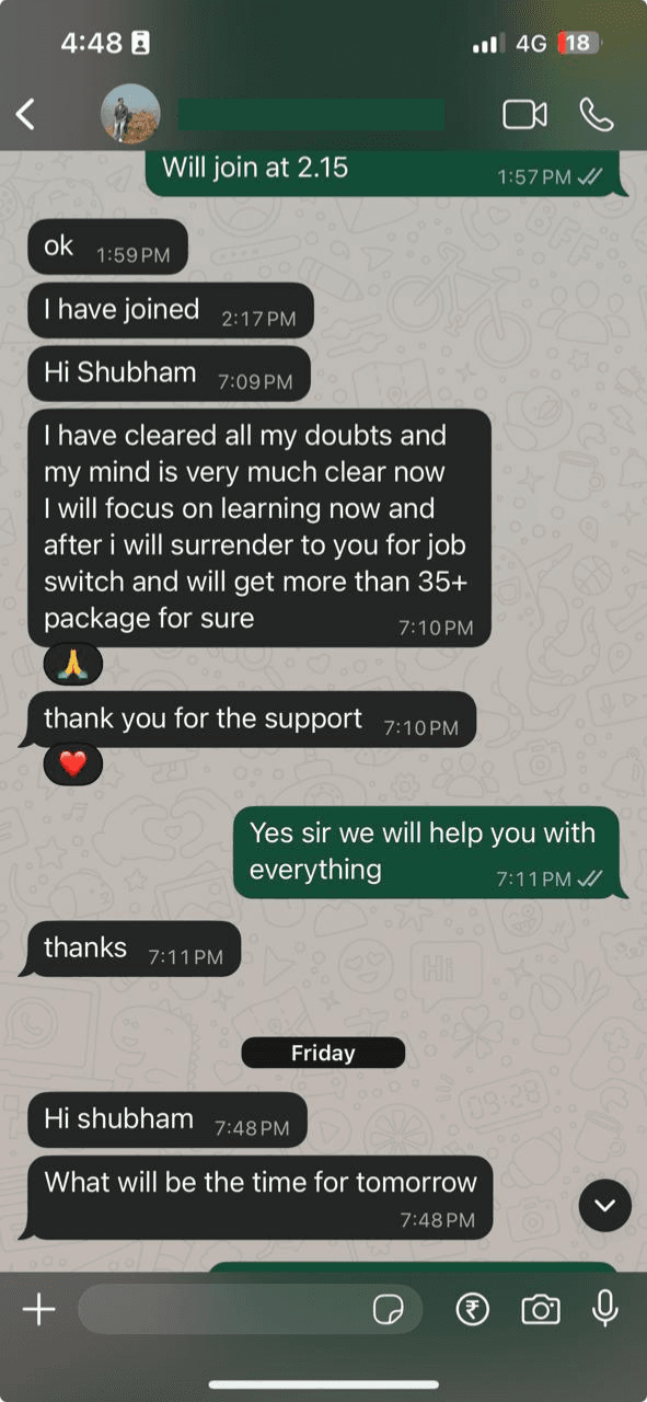 Customer review